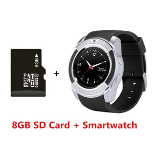 V8 SmartWatch Bluetooth Smartwatch Touch Screen Wrist Watch