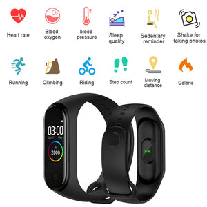 Smart Bracelet with  Heart Rate Activity  Fitness Tracker