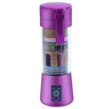 Load image into Gallery viewer, Portable USB  Cup Fruit  Mixing juicer smoothie blender