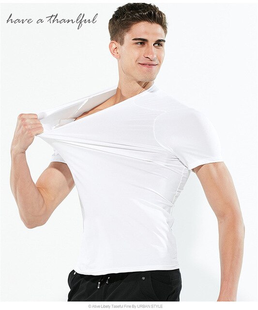 Waterproof Anti-Dirty Men Shirt Anti-pollution Quick Dry T-Shirts