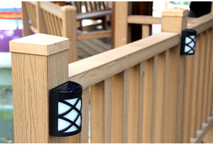 LED SOLAR POWER WATERPROOF LED SENSOR SOLAR LAMP