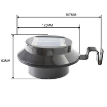 Load image into Gallery viewer, LED SOLAR POWER WATERPROOF LED SENSOR SOLAR LAMP