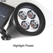 Load image into Gallery viewer, LED SOLAR POWER WATERPROOF LED SENSOR SOLAR LAMP
