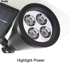 LED SOLAR POWER WATERPROOF LED SENSOR SOLAR LAMP