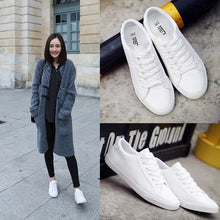 Load image into Gallery viewer, 2019 new spring  feminino lace-up white woman  shoes sneakers
