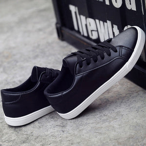 2019 new spring  feminino lace-up white woman  shoes sneakers