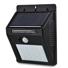 Load image into Gallery viewer, Waterproof 20 LED Solar Power PIR Motion Sensor Wall Light