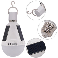 Load image into Gallery viewer, 7W 12W PORTABLE RECHARGEABLE SOLAR POWERED WATERPROOF LED BULB