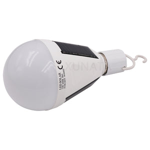 7W 12W PORTABLE RECHARGEABLE SOLAR POWERED WATERPROOF LED BULB