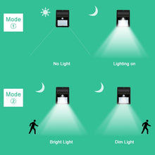 Load image into Gallery viewer, IR MOTION SENSOR WATERPROOF  SOLAR LAMP WALL LIGHT