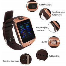 Load image into Gallery viewer, BLUETOOTH ANDROID SMART WATCH SMARTWATCH WITH 8GB SD CARD