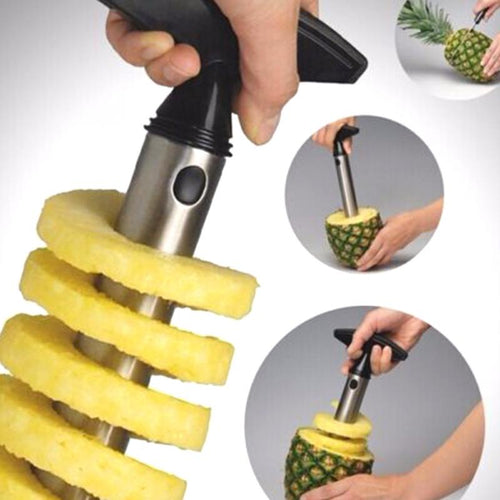 Stainless Steel Pineapple Peeler and Slicers Fruit Knife Cutter