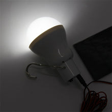 Load image into Gallery viewer, 15W 6V SOLAR POWER LED BULB LAMP FOR OUTDOOR LIGHTING CAMP TENT, FISHING LAMP,GARDEN LIGHT PORTABLE