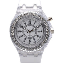 Load image into Gallery viewer, TRENDY LED FLASH LUMINOUS  7 COLOR LIGHT WRISTWATCH