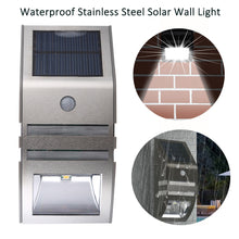 Load image into Gallery viewer, Motion Sensor Solar Powered Waterproof Wall Light