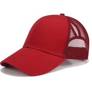 fashion women ponytail baseball cap