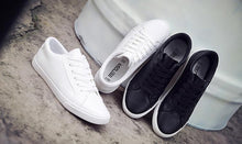 Load image into Gallery viewer, 2019 new spring  feminino lace-up white woman  shoes sneakers