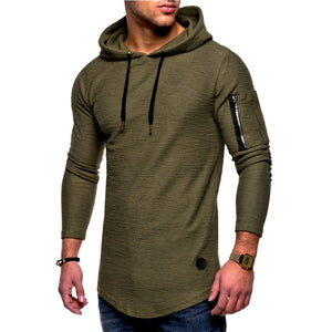 Men's Bamboo Fiber Spring Summer Long Sleeve T-Shirt