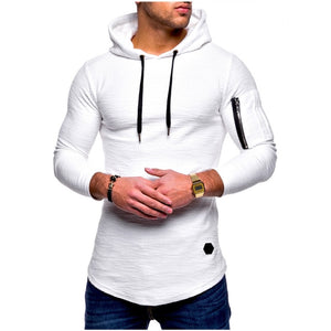 Men's Bamboo Fiber Spring Summer Long Sleeve T-Shirt