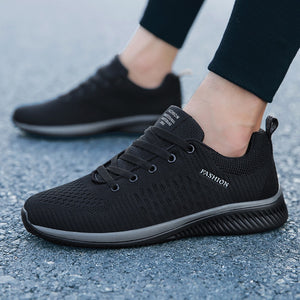 Casual Shoes Lac-up Men  Breathable Walking Sneakers
