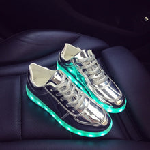 Load image into Gallery viewer, Luminous Sneakers Glowing USB Charge Boys,girls LED Shoes
