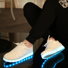 Load image into Gallery viewer, Luminous Sneakers Glowing USB Charge Boys,girls LED Shoes