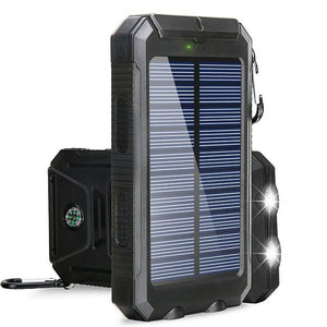 20000MAH WATERPROOF SOLAR POWERBANK