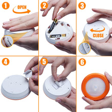 Load image into Gallery viewer, LED MOTION SENSOR LIGHT INFRARED DETECTOR
