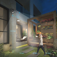 Load image into Gallery viewer, MOTION SENSOR  DUAL-HEAD WALL-MOUNTED  SOLAR POWERED SECURITY LIGHT FOR OUTDOOR