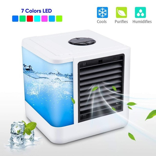 Portable Mini Air Conditioner Fan Personal Space Air Cooler The Quick Easy Way to Cool Air Conditioning Air Cooling Fan for Home