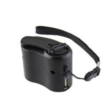 Load image into Gallery viewer, portable USB Charging Emergency Hand Crank Power Dynamo