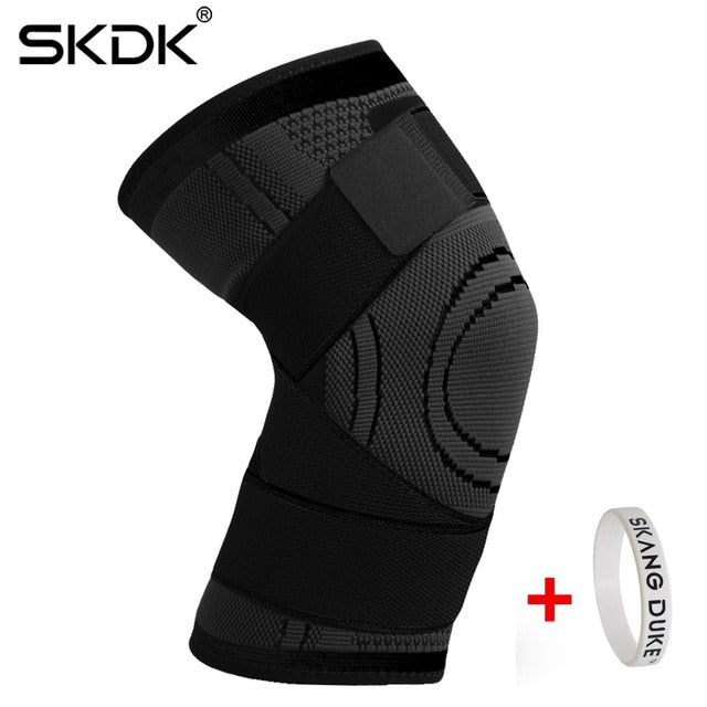Fitness Running Cycling Knee Support Braces Elastic